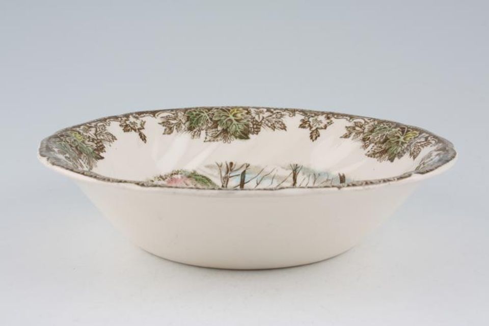 Johnson Brothers Friendly Village - The Soup / Cereal Bowl Willow by the brook 7 5/8"