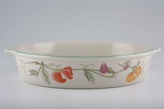Sell Adams Summer Delight Serving Dish Eared oval 10"