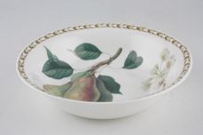 Queens Hookers Fruit Soup / Cereal Bowl Pear - Flared Rim 6 1/2" x 1 3/4" thumb 1