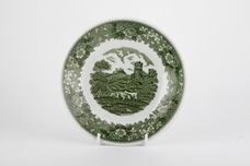 Adams English Scenic - Green Soup / Cereal Bowl Cattle Scene, Smooth Rim 7 1/2" thumb 2
