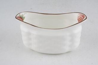 Coalport Strawberry Sugar Bowl - Open For use with strawberry basket 4 1/8"