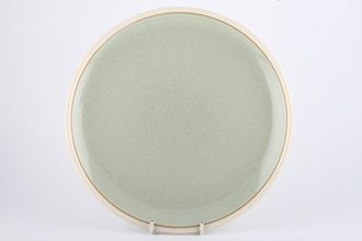 Denby Energy Dinner Plate Celadon Green and Cream 10 5/8"