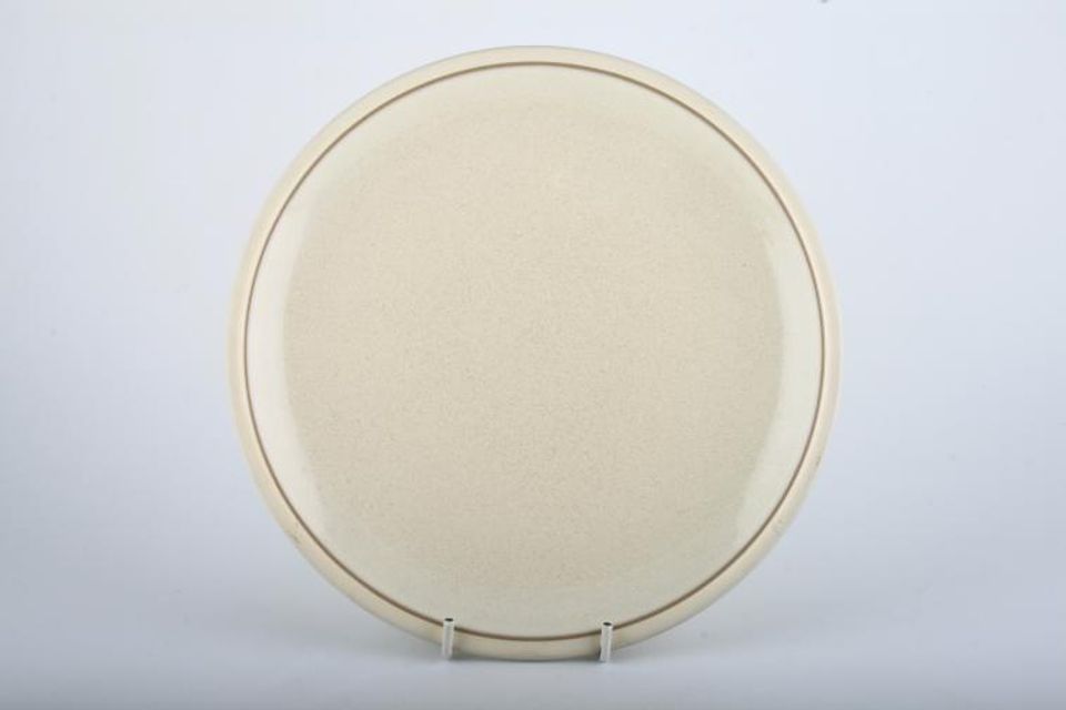 Denby Energy Breakfast / Lunch Plate Cream and White 9"