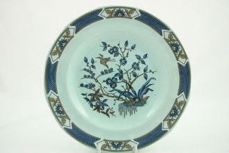 Sell Adams Ming Toi - Blue Dinner Plate NOTE; Levels and shades of glaze vary on all items in this pattern 10 1/4"