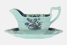 Adams Ming Toi - Blue Sauce Boat and Stand Fixed thumb 1