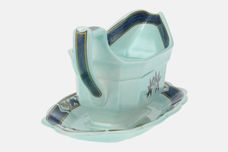 Adams Ming Toi - Blue Sauce Boat and Stand Fixed thumb 2