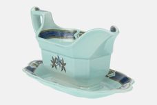 Adams Ming Toi - Blue Sauce Boat and Stand Fixed thumb 3