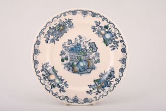 Masons Fruit Basket - Blue Dinner Plate 10 3/8"