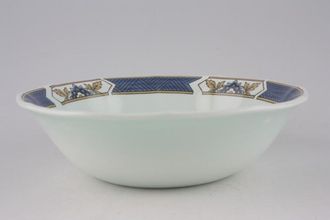 Adams Ming Toi - Blue Soup / Cereal Bowl 6 1/4"