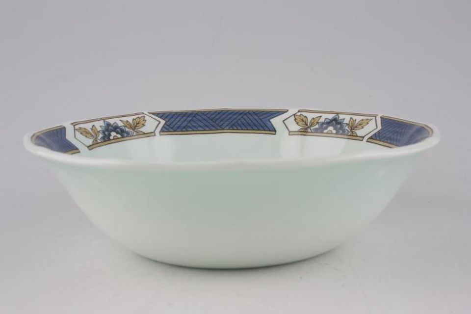 Adams Ming Toi - Blue Soup / Cereal Bowl 6 1/4"
