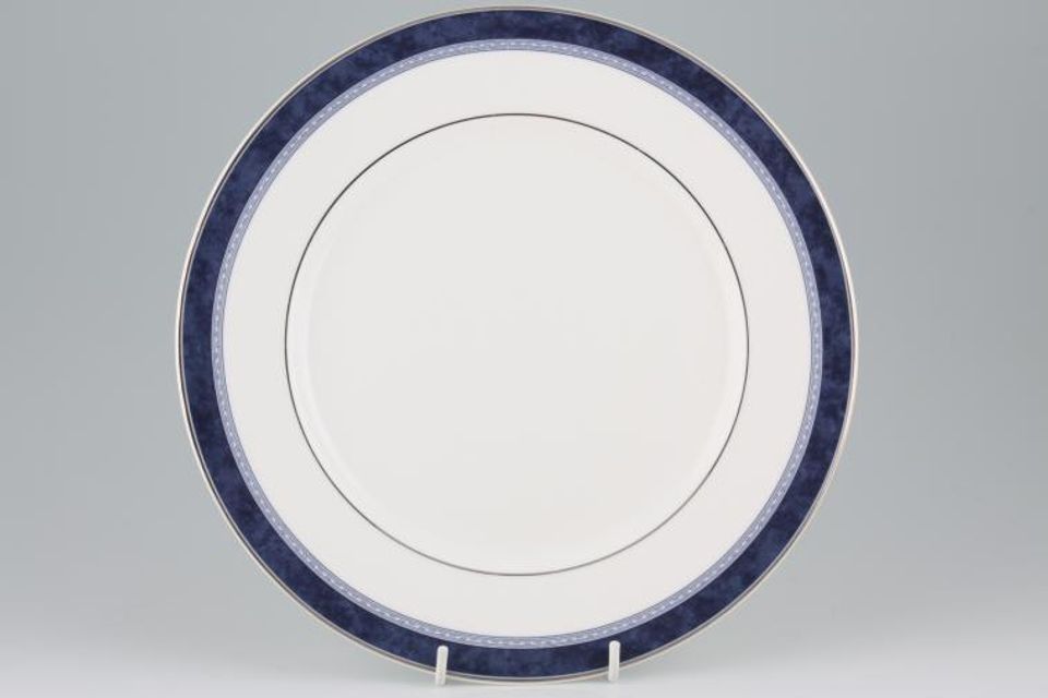 Royal Doulton Blue Marble Salad/Dessert Plate Royal Doulton Backstamp 8"