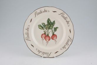 Sell Franciscan Vegetable Medley Breakfast / Lunch Plate Radishes 9"