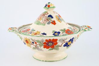 Sell Masons Bible Pattern - Coloured Vegetable Tureen with Lid