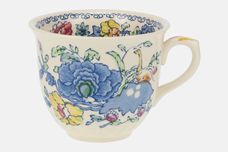 Masons Regency Teacup With flat base, leaf embossed at bottom 3 1/2" x 2 7/8" thumb 1