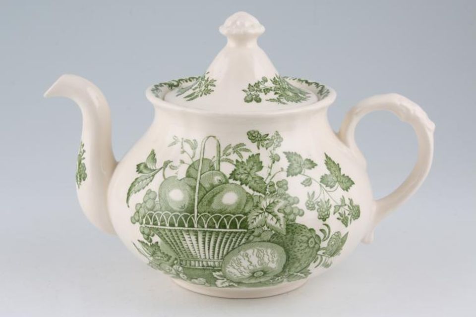 Masons Fruit Basket - Green Teapot 1 1/2pt