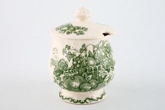 Sell Masons Fruit Basket - Green Jam Pot + Lid with snip