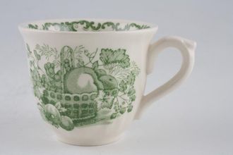 Sell Masons Fruit Basket - Green Coffee Cup Leaf Embossed at the bottom 2 5/8" x 2 1/4"
