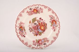 Masons Fruit Basket - Pink Breakfast / Lunch Plate 8 3/4"