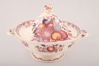 Sell Masons Fruit Basket - Pink Vegetable Tureen with Lid