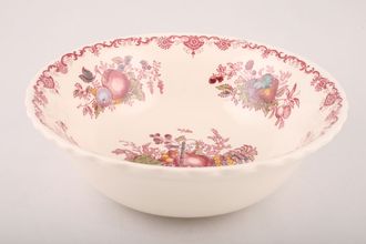 Masons Fruit Basket - Pink Salad Bowl Salad/fruit bowl 9"