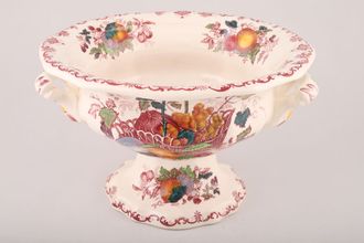 Masons Fruit Basket - Pink Gift Bowl Peking footed bowl