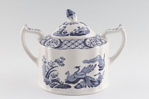 Masons Old Chelsea - Blue Sugar Bowl - Lidded (Tea)