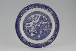 Wood & Sons Willow - Blue Dinner Plate