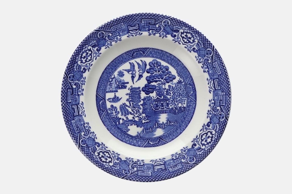 Wood & Sons Willow - Blue Tea / Side Plate 6 3/4"