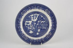 Wood & Sons Willow - Blue Breakfast / Lunch Plate