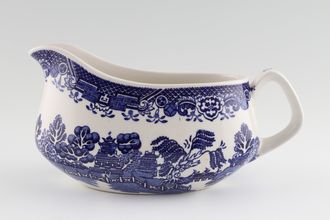 Wood & Sons Willow - Blue Sauce Boat