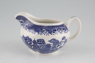 Sell Wood & Sons Willow - Blue Milk Jug 1/2pt