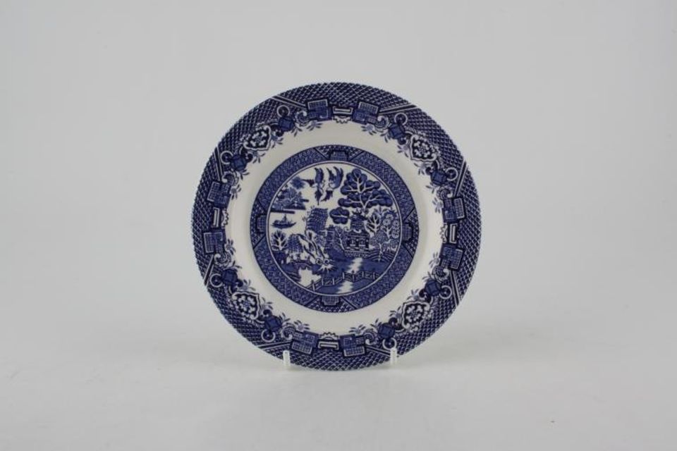 Wood & Sons Willow - Blue Tea / Side Plate 6"