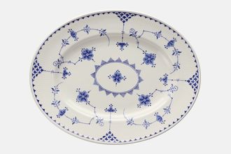 Masons Denmark - Blue Oval Platter 14 1/4"