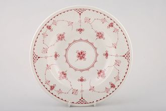 Masons Denmark - Pink Rimmed Bowl Rimmed soup plates 9"