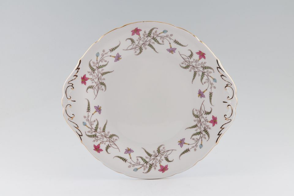 Paragon Fancy Free Cake Plate Round, Eared 10 3/8"