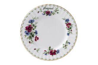 Sell Royal Albert Flower of the Month Series - Montrose Shape Dinner Plate August - Poppy
