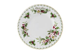 Sell Royal Albert Flower of the Month Series - Montrose Shape Dinner Plate December - Christmas Rose