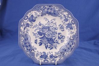 Sell Spode Blue Room Collection Breakfast / Lunch Plate Blue Rose (Garden Buffet Plate) 9"