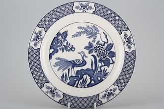 Wood & Sons Yuan - Old Backstamp Dinner Plate Wide Rim 10"