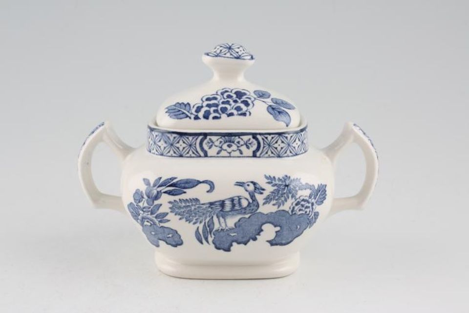 Wood & Sons Yuan - Old Backstamp Sugar Bowl - Lidded (Tea)