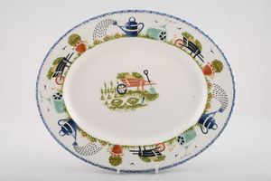Wood & Sons Holly Cottage Oval Platter