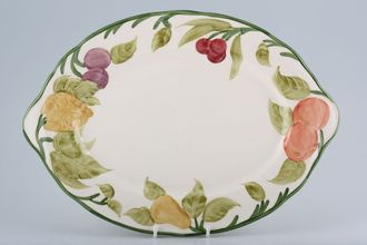 Masons Fruit Oval Platter 14 1/4"