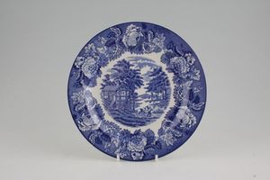 Wood & Sons English Scenery - Blue Salad/Dessert Plate