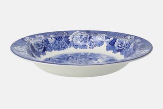 Wood & Sons English Scenery - Blue Rimmed Bowl 10"
