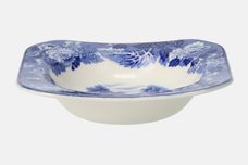 Wood & Sons English Scenery - Blue Fruit Saucer square-shallow 5 1/8" thumb 1