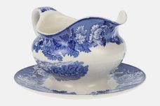 Wood & Sons English Scenery - Blue Sauce Boat and Stand Fixed thumb 3
