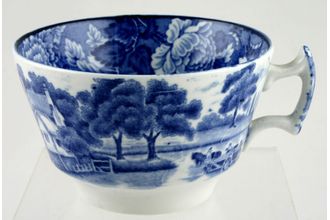 Sell Wood & Sons English Scenery - Blue Teacup patterned inner / Scene 1 3 5/8" x 2 1/4"