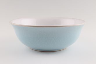 Denby Blue Linen Soup / Cereal Bowl 6 1/2"