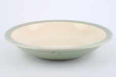 Denby Energy Rimmed Bowl Cream and Celadon Green 8 1/2" thumb 1
