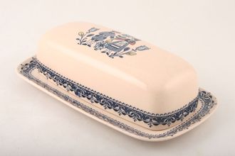 Johnson Brothers Hearts and Flowers Butter Dish + Lid Shades may vary across all items in this pattern